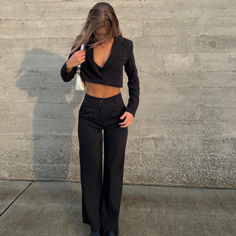 Princess Polly Archer Pants in Black 🖤